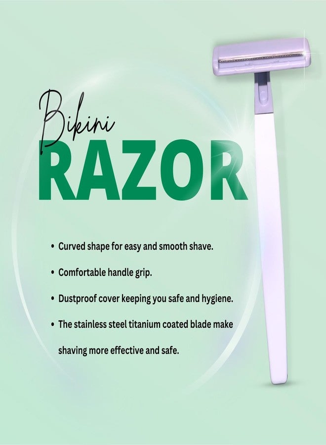 CareDone Bikini Sensitive Hair Removal, 1Pcs Women Razors |Intimate care| Derm Tested|No irritation. (1) - Image 2